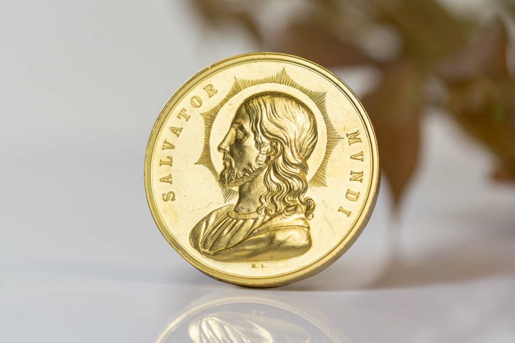 Franz Joseph I 1848 – 1916, Salvator Mundi Medaille Verkaufspreis CHF 26’250.–